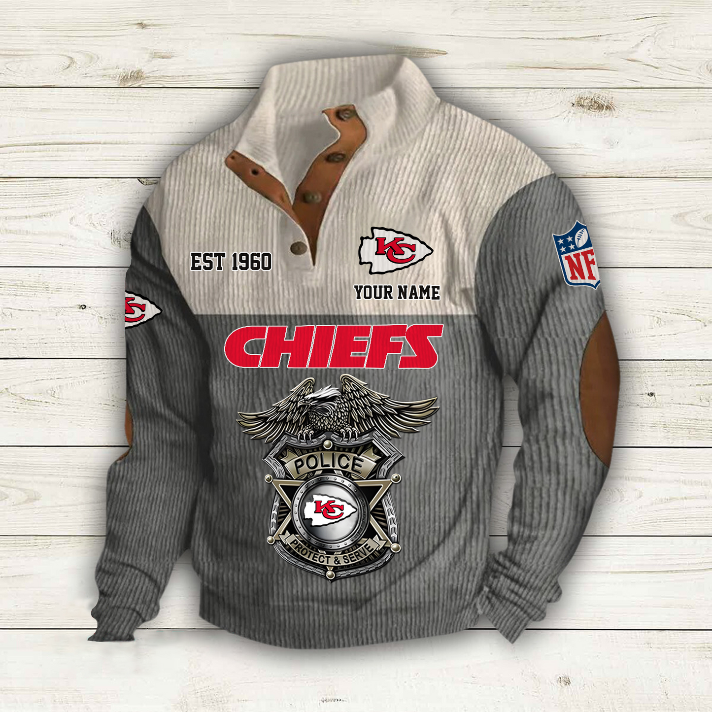 KC x NFL Custom Name Sport Sweatshirt DatND DVT