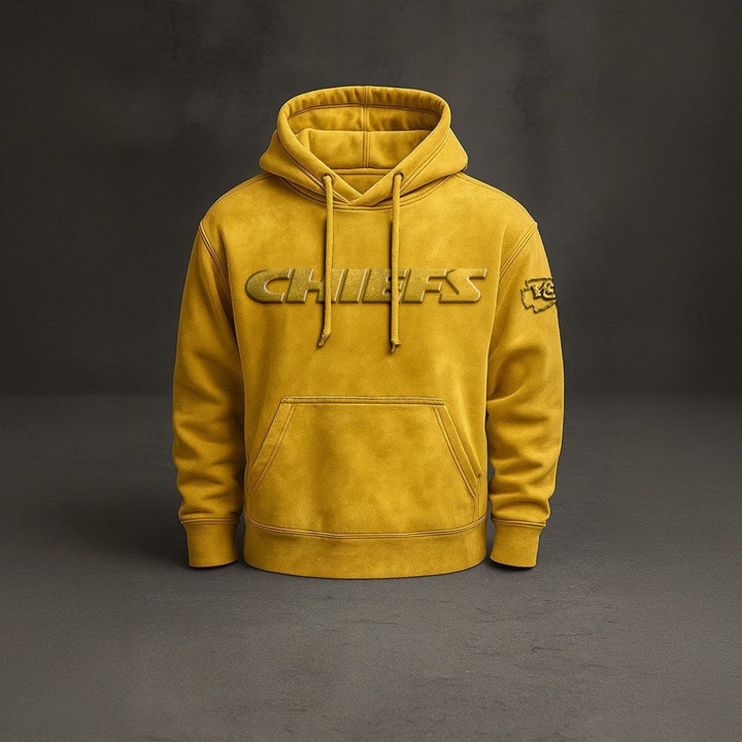 KC x NFL Embossed Hoodie DatND THUONGNH