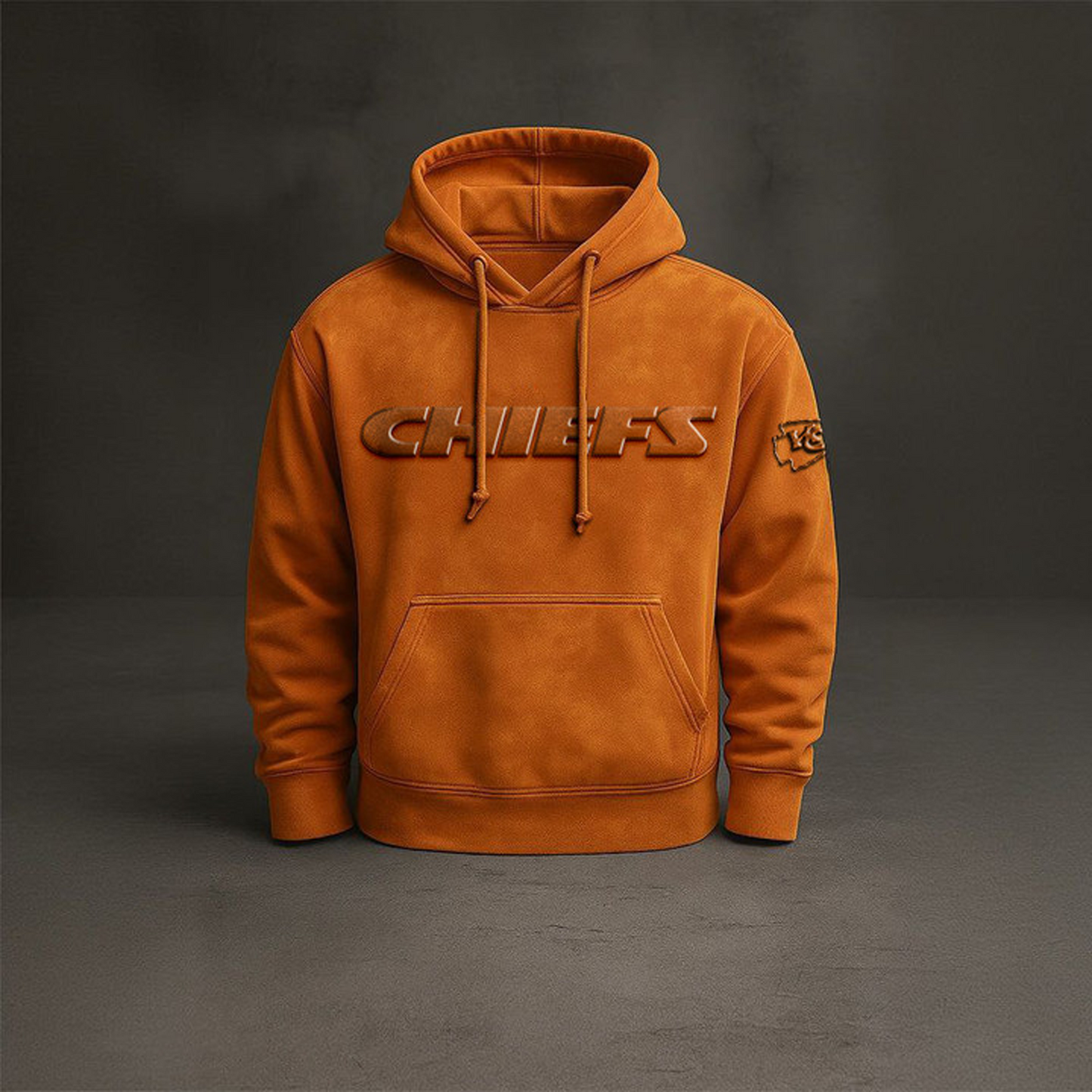 KC x NFL Embossed Hoodie DatND THUONGNH
