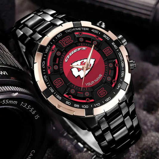 KC x NFL Stainless Steel Watch DatND DVT