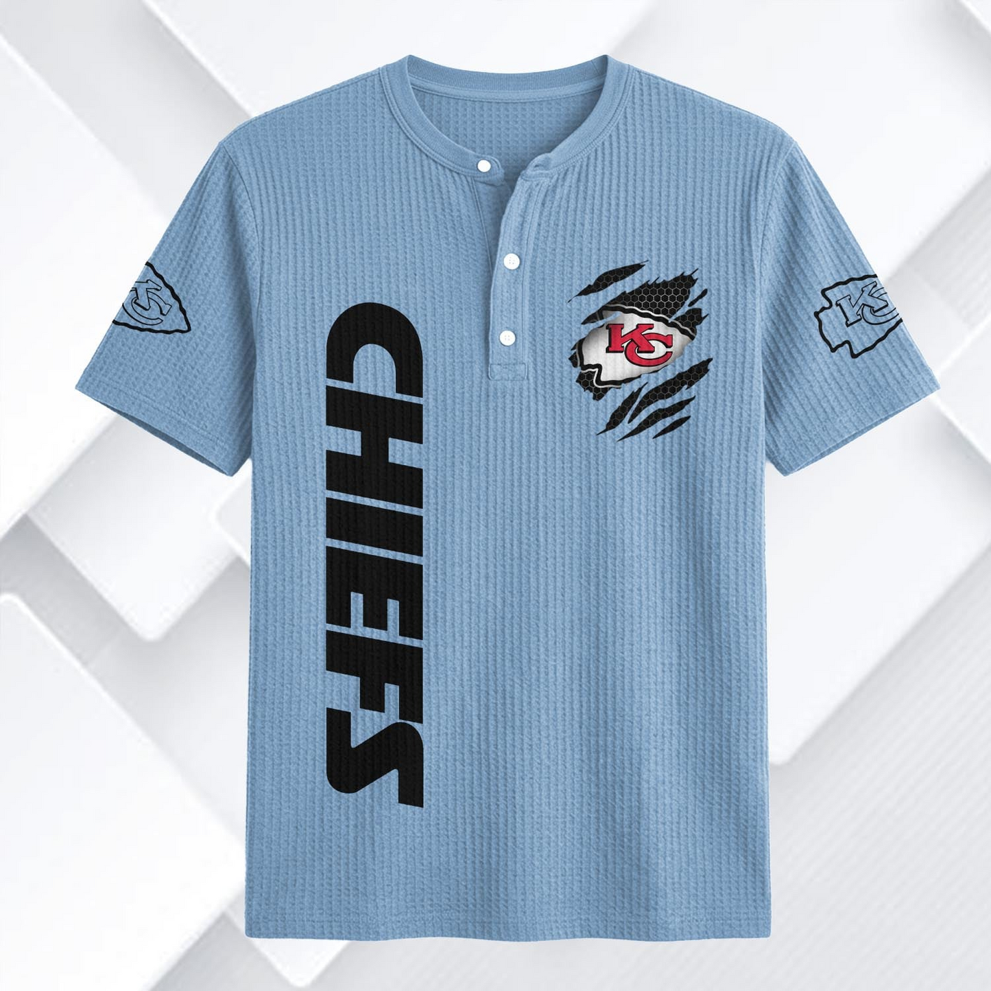 KC x NFL Waffle Short-Sleeve Shirt 2205 DatND DVT