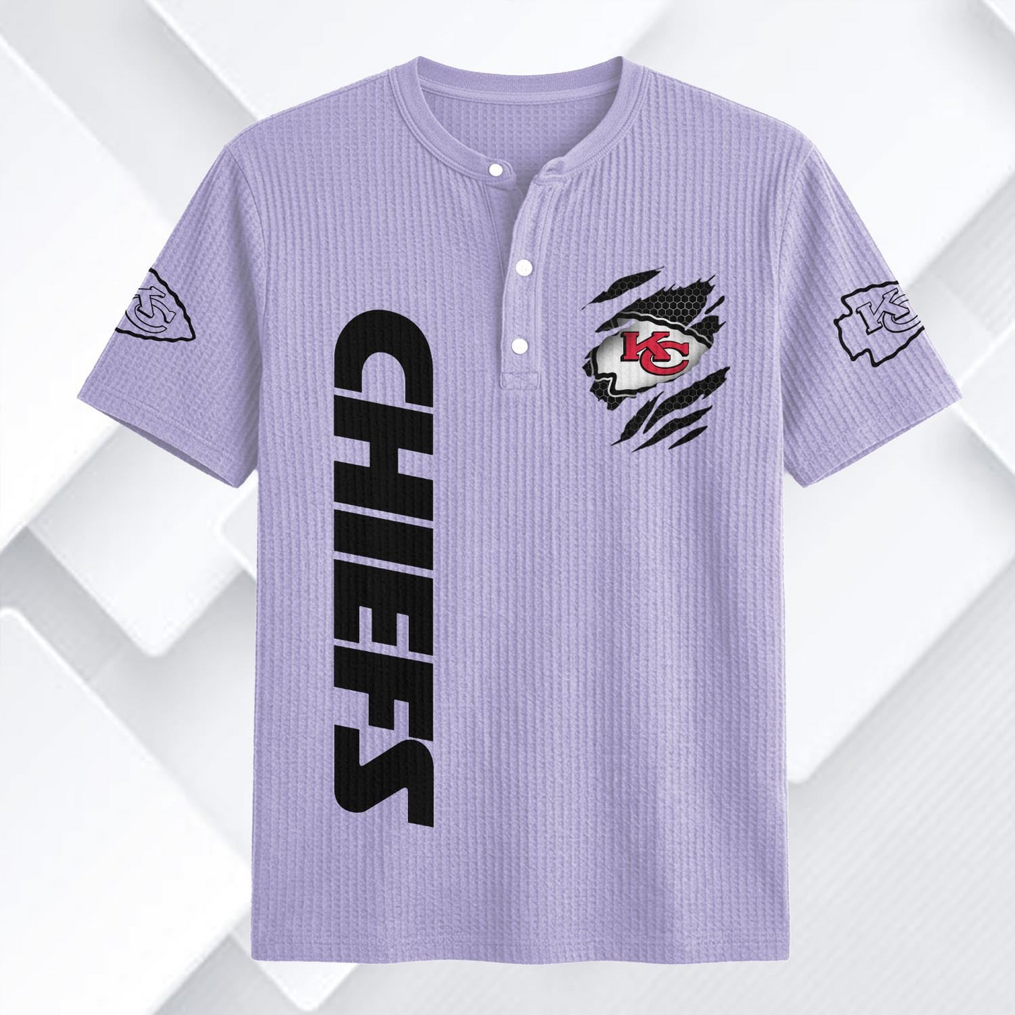KC x NFL Waffle Short-Sleeve Shirt 2205 DatND DVT