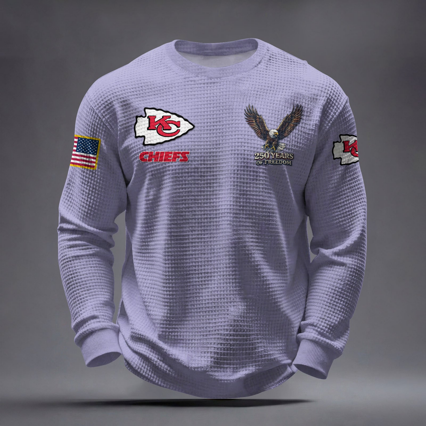 KC x NFL Waffle Sweatshirt DatND DVT