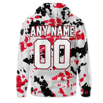 KCC Premium NFL Gridiron Splash Personalized Hoodie DDT CTND