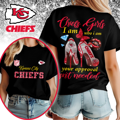 KCC Premium NFL I Am Who I Am Glitter 3D Apparel DDT NTL