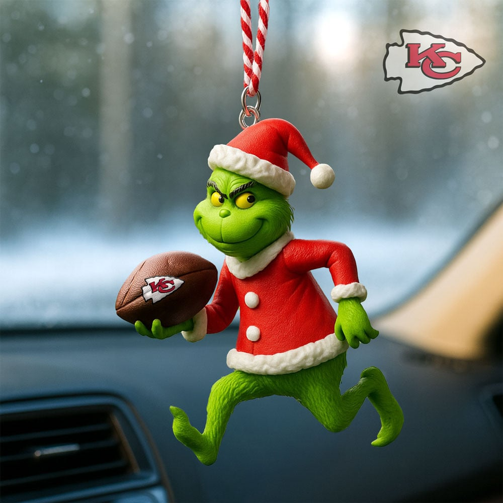 KCC Premium NFL No.1 Team Christmas Car Hanging Ornament DDT HLPHUONG