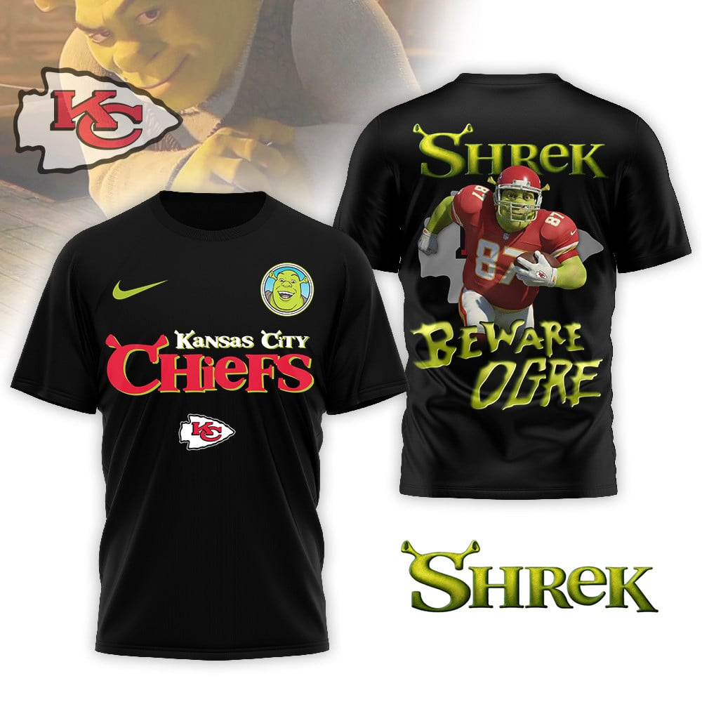 KCC Premium NFL Shrek 3D Shirt DDT CTND