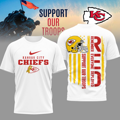 KCC Premium NFL Support Our Troops T-shirt DDT 101125 HLPHUONG