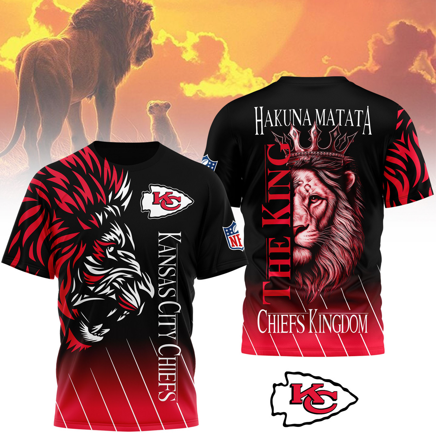 KCC Premium NFL The Lion King Fan Shirt DDT CTND