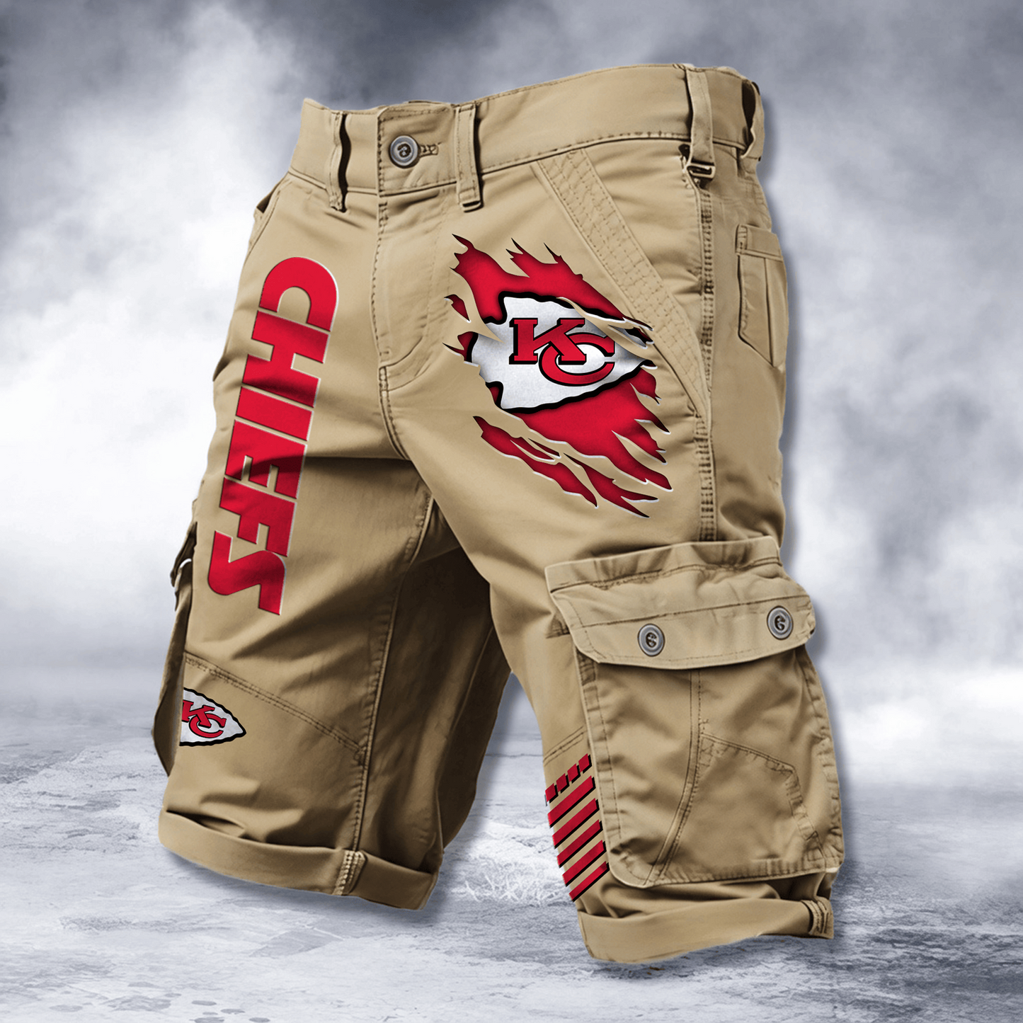 KCC x NFL Cotton Cargo Shorts DATND TANTD 2705
