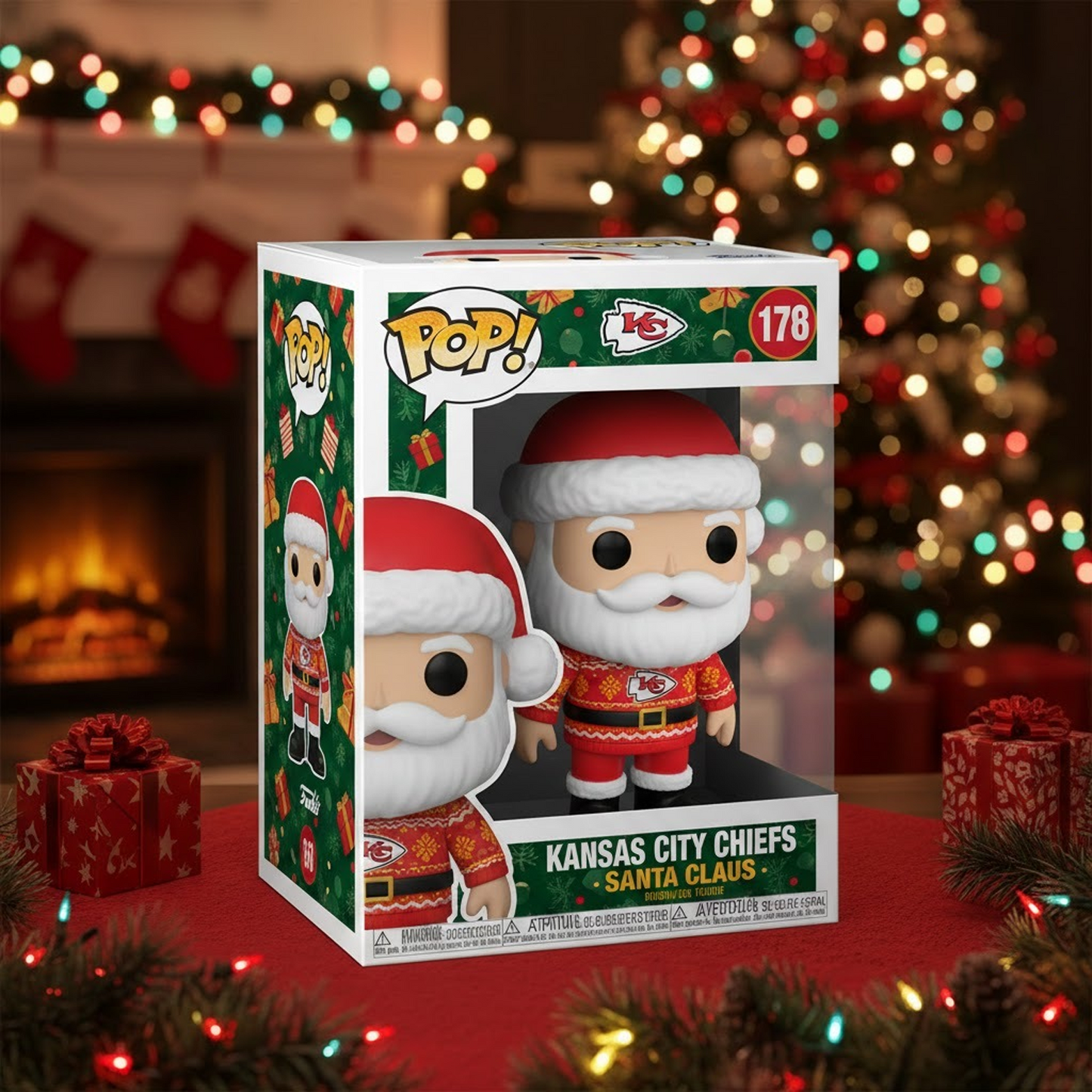 KCC x NFL Figures Santa Claus DATND TANTD