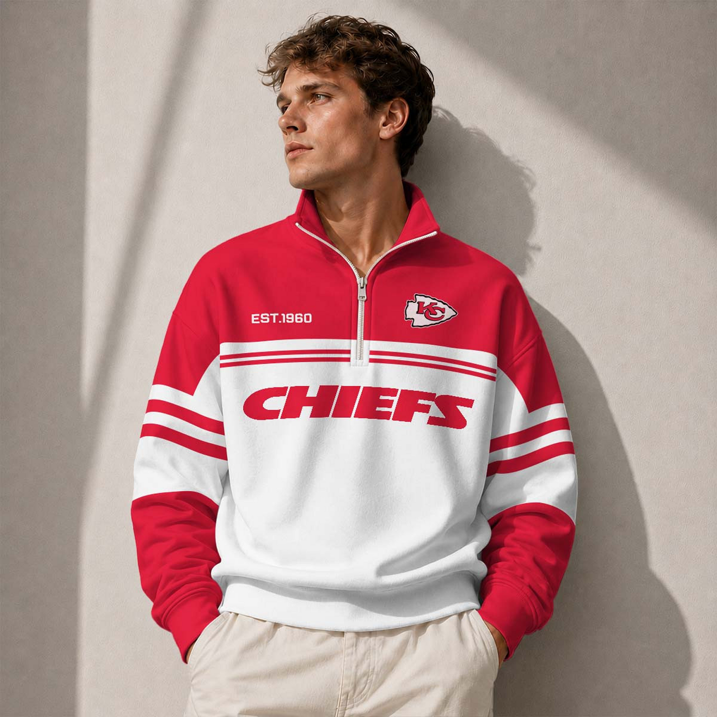 KCC x NFL Half-Zip Sweatshirt