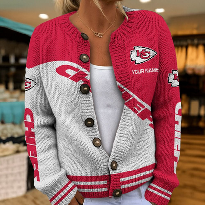 KCC x NFL Knitted Cardigan DATND TANTD