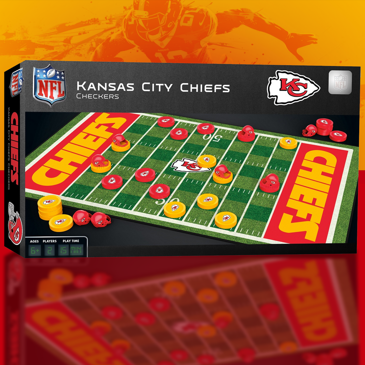 KCC x NFL Premium Checkers Game