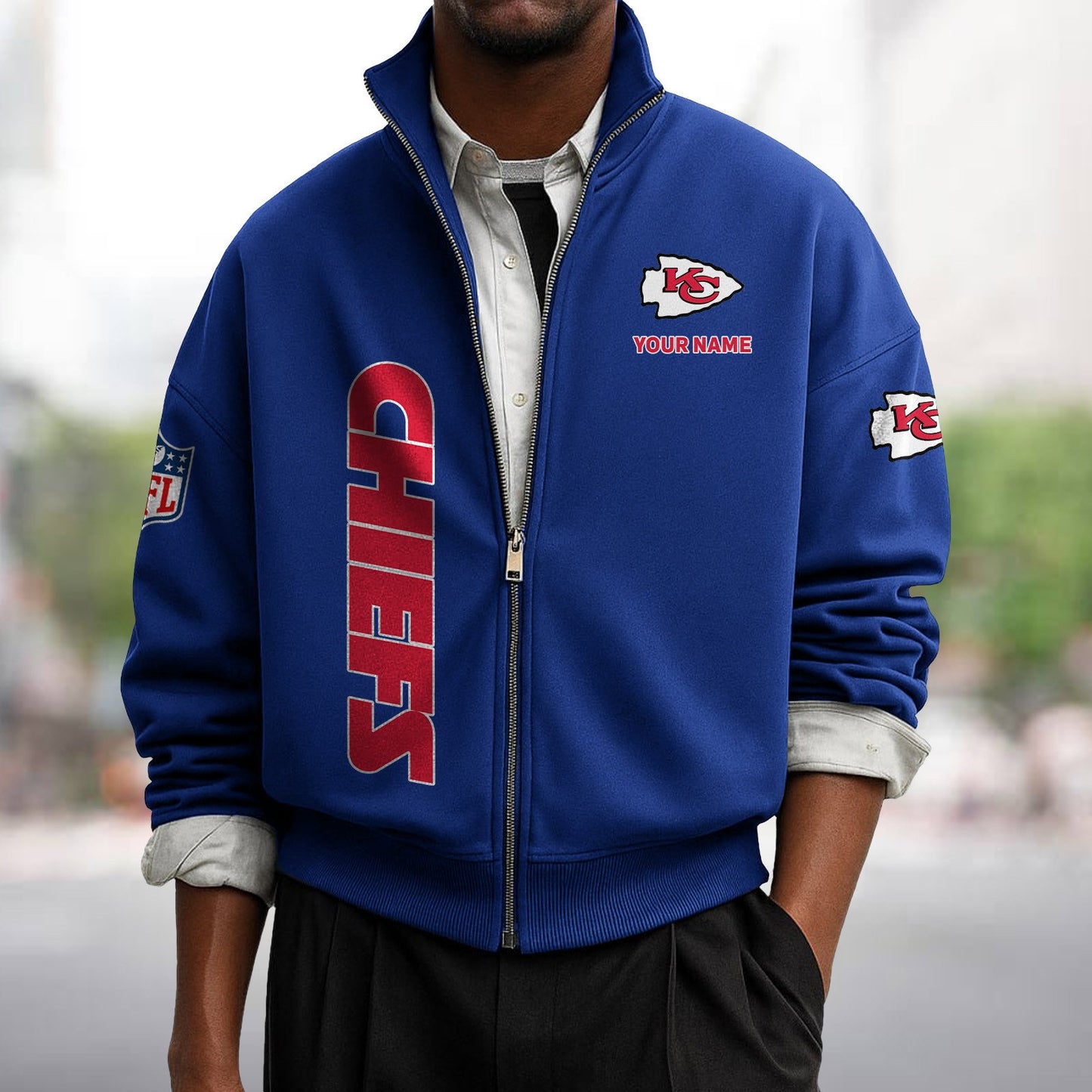 KCC x NFL Sweatshirt Full Zip DATND TANTD