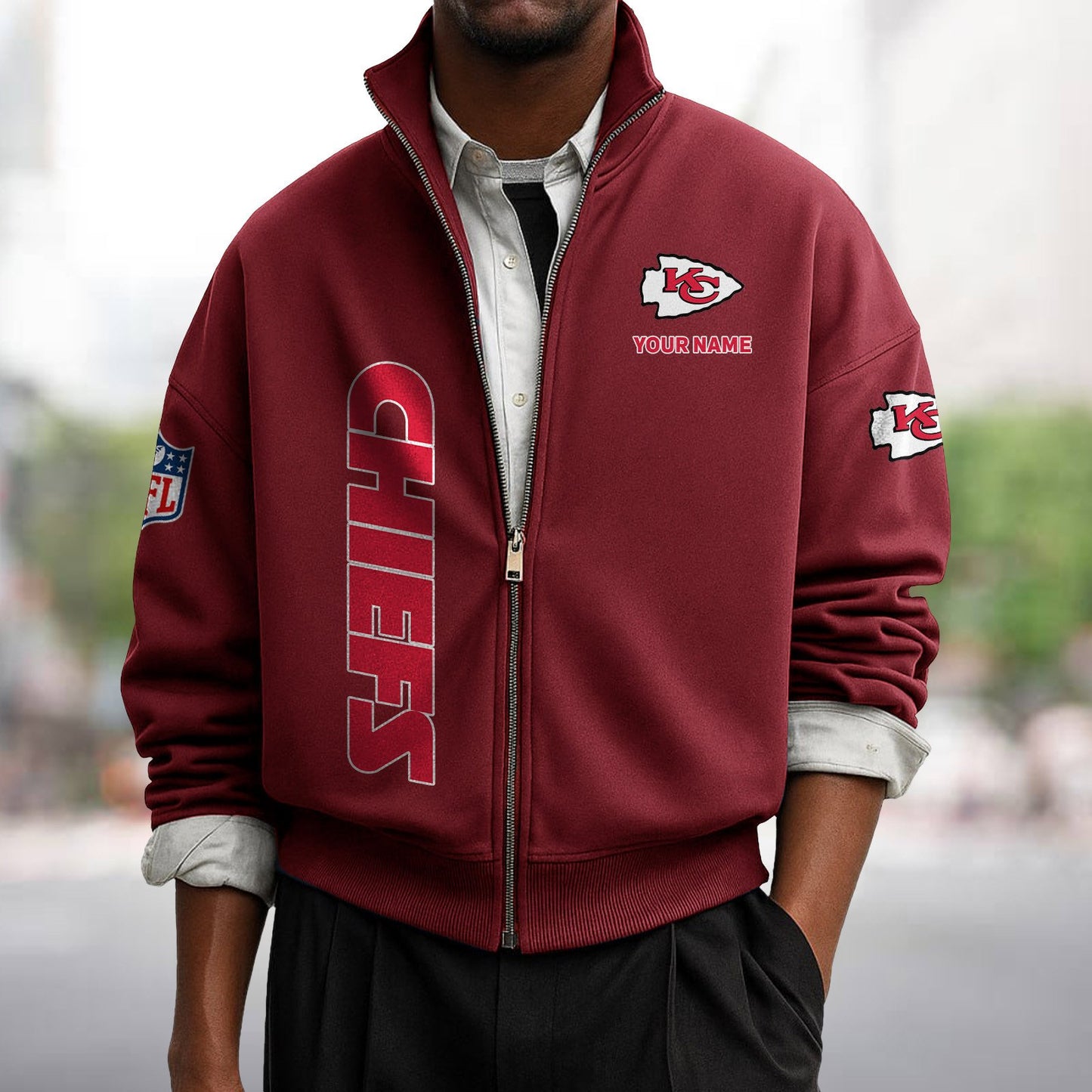 KCC x NFL Sweatshirt Full Zip DATND TANTD