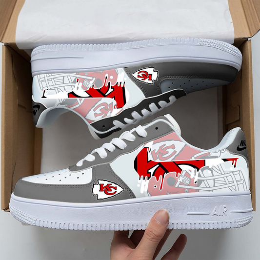 KCC x NFL Team Logo Fan Air Force 1 Shoes DATND TANTD