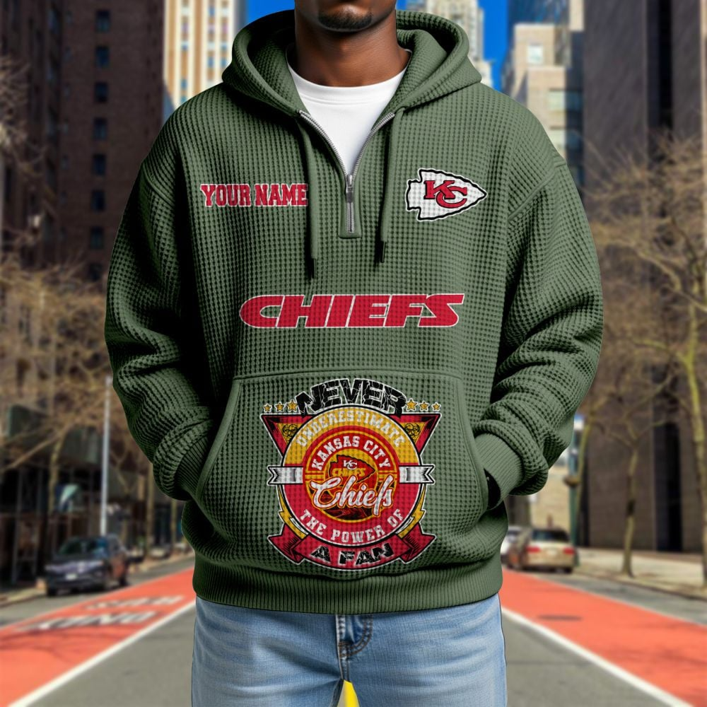 KCC x NFL Waffle Hoodie DATND TANTD