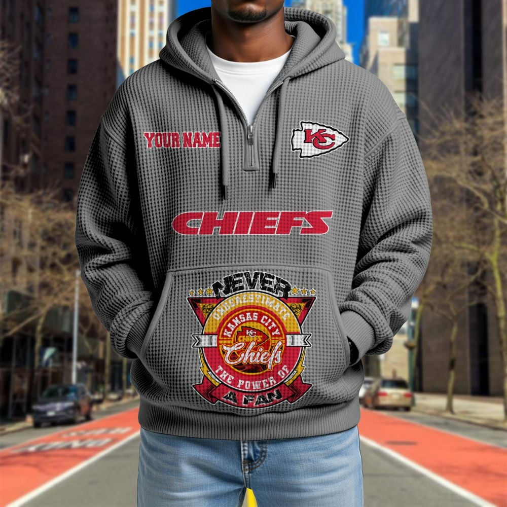 KCC x NFL Waffle Hoodie DATND TANTD