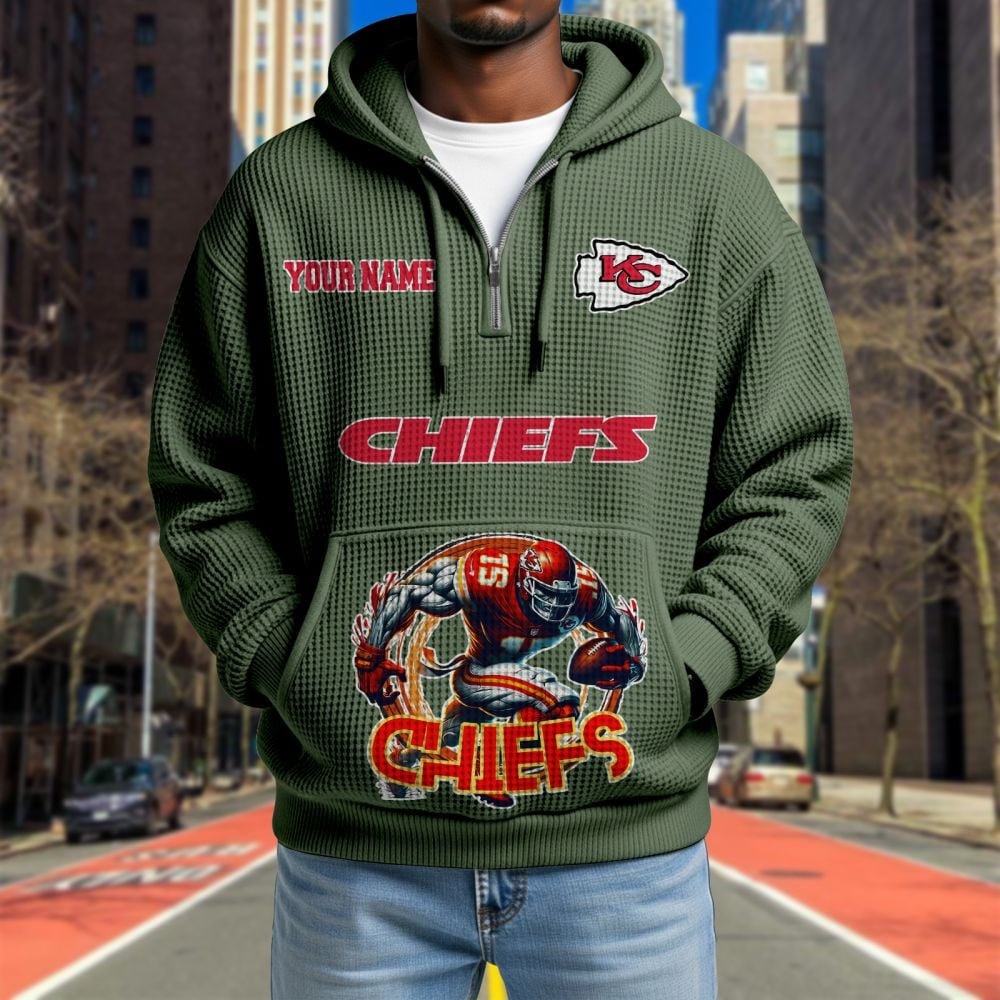 KCC x NFL Waffle Hoodie DATND TANTD