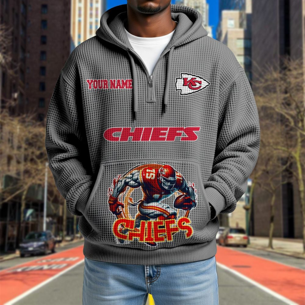 KCC x NFL Waffle Hoodie DATND TANTD