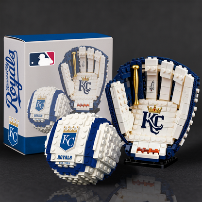 MLB Teams Baseball Glove & Ball Building Block Set DDT NTL
