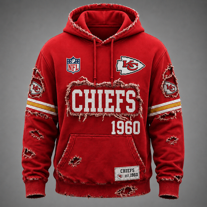KC x NFL LUXURY V-Neck T-Shirt 3005 DatND DVT