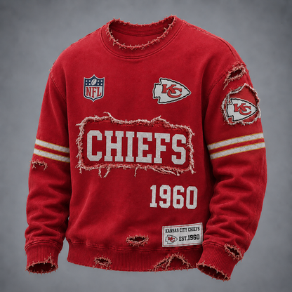 KC x NFL LUXURY V-Neck T-Shirt 3005 DatND DVT