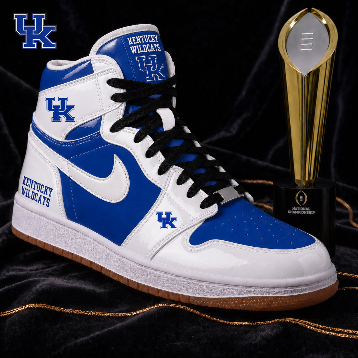 KW x NCAA Premium V2 Air Jordan 1