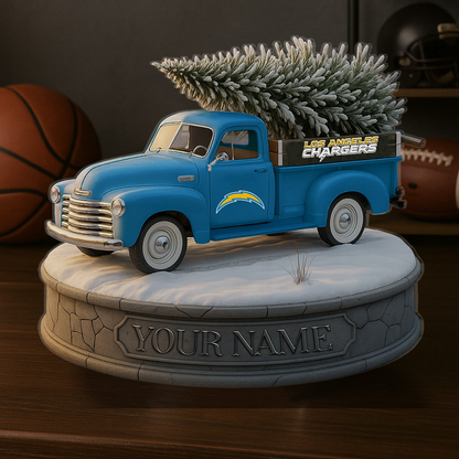 LAC Custom NFL Christmas Acrylic Block Plaque Decor DatND DVT