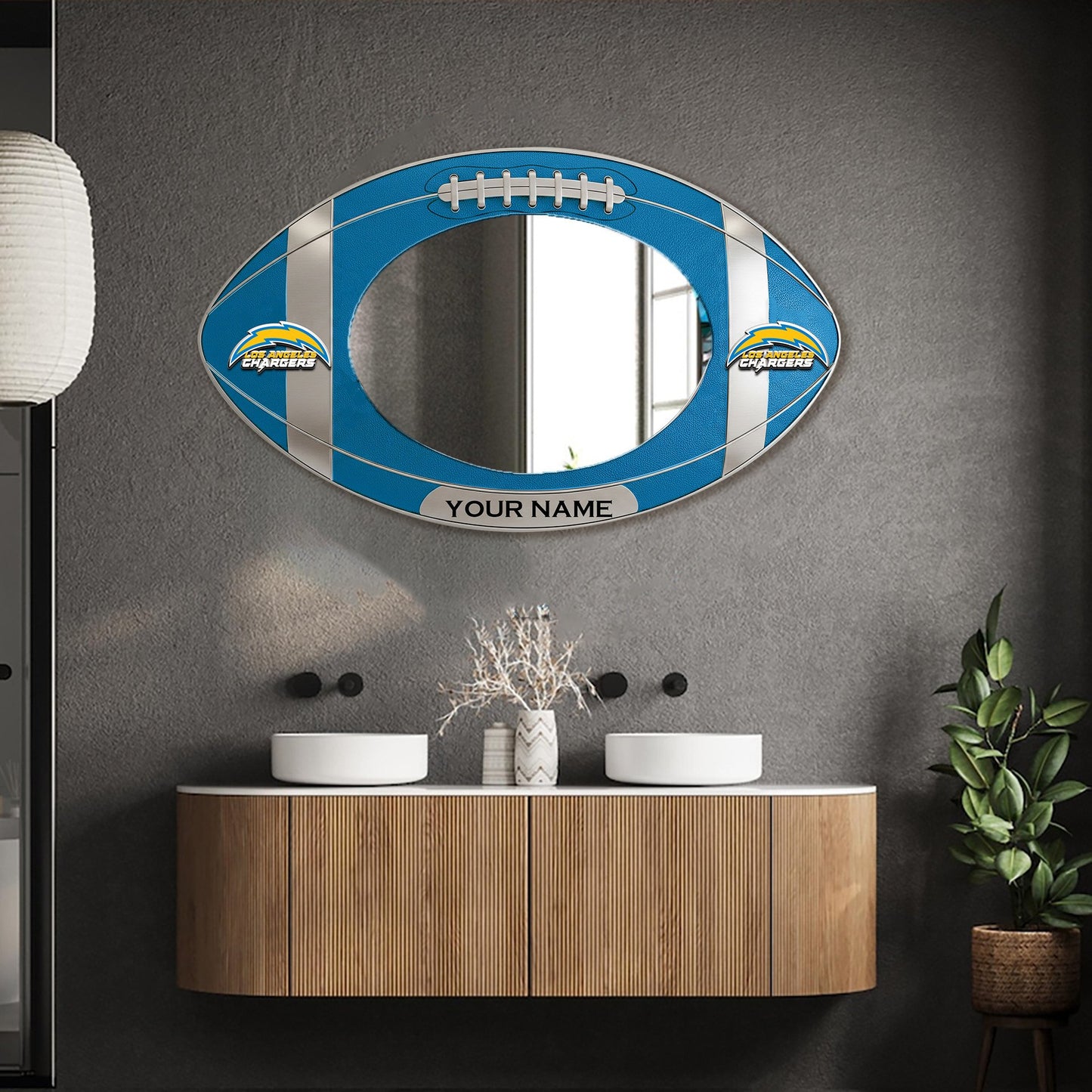LAC Custom NFL Wall Mirror Decor For Fan DDT CTND