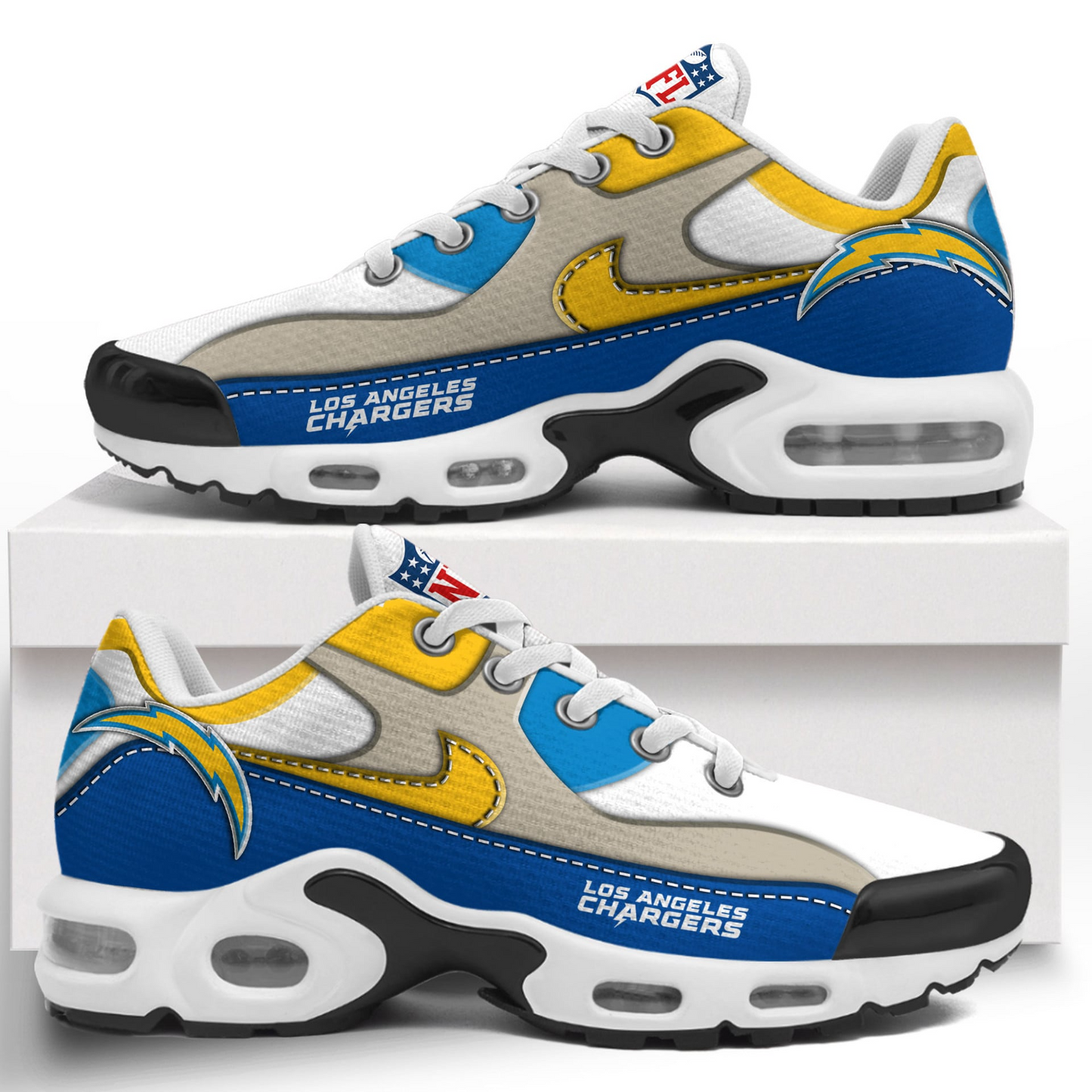 LAC Premium NFL Color Block Air Max Shoes DDT CTND