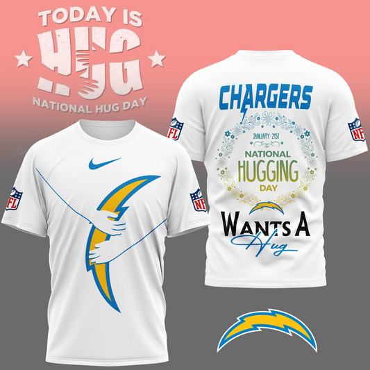 LAC Premium NFL National Hugging Day 3D Shirt DDT NTL