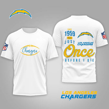 LAC Premium NFL Once Before I Die Shirt DDT CTND