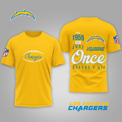 LAC Premium NFL Once Before I Die Shirt DDT CTND