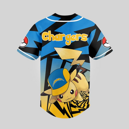 LAC Premium NFL Pikachu Jersey Shirt DDT 101125 HLPHUONG