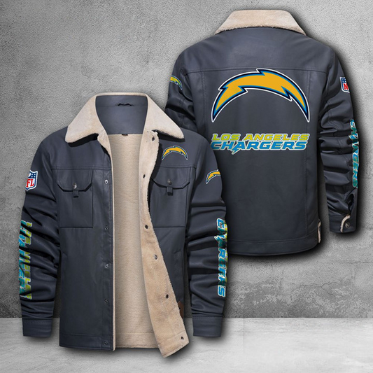 LAC X NFL LEATHER JACKET DATND THUONGNH