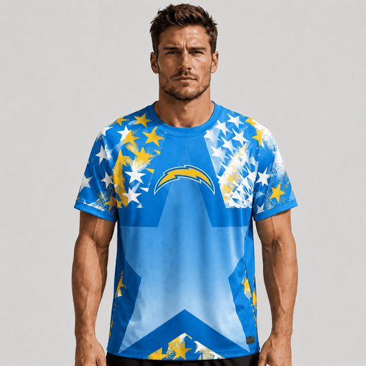 LAC X Premium NFL Premium Patriotic Football Star