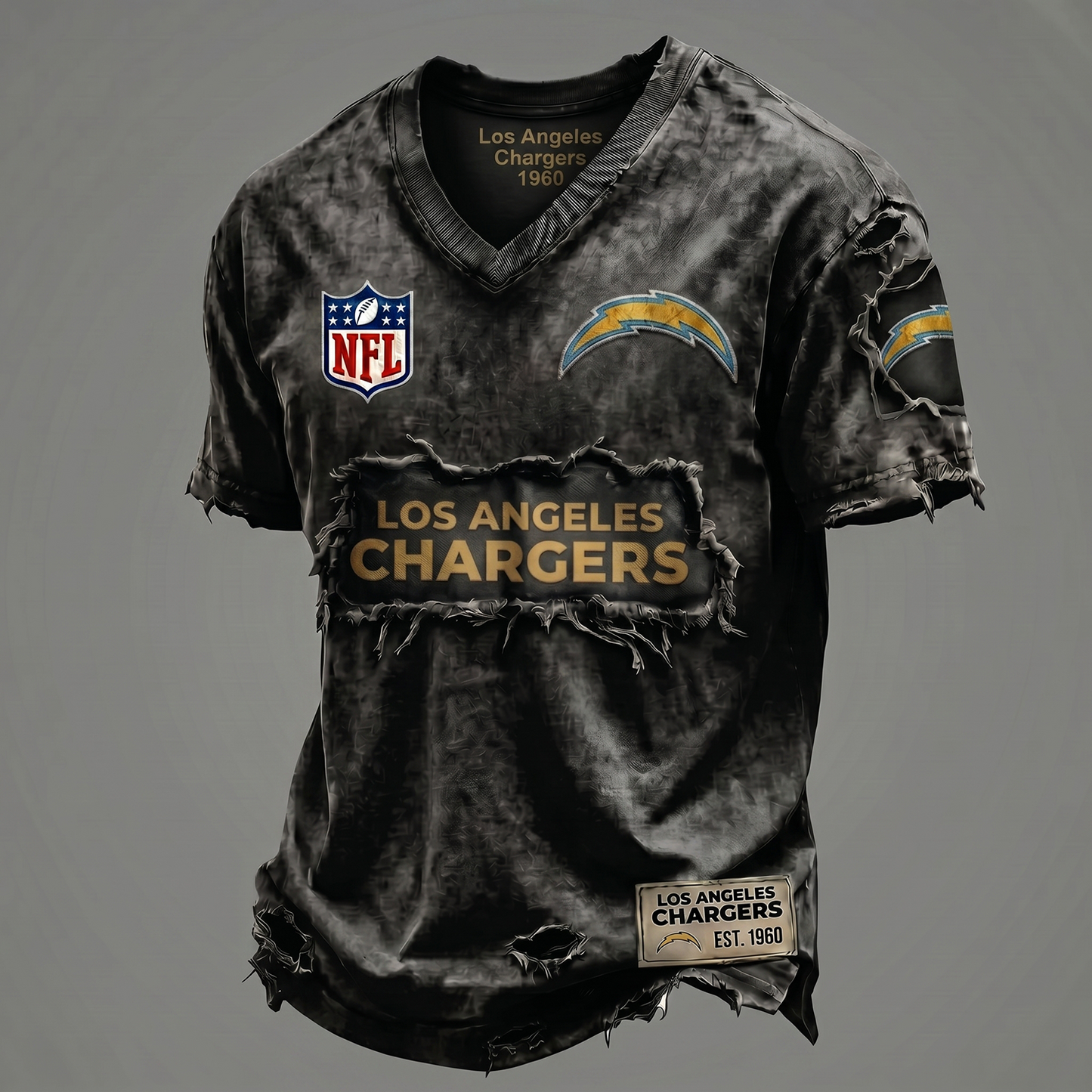 LAC NFL Premium V-Neck T-shirt Gift For Fans 0306 NAK DATND NHT