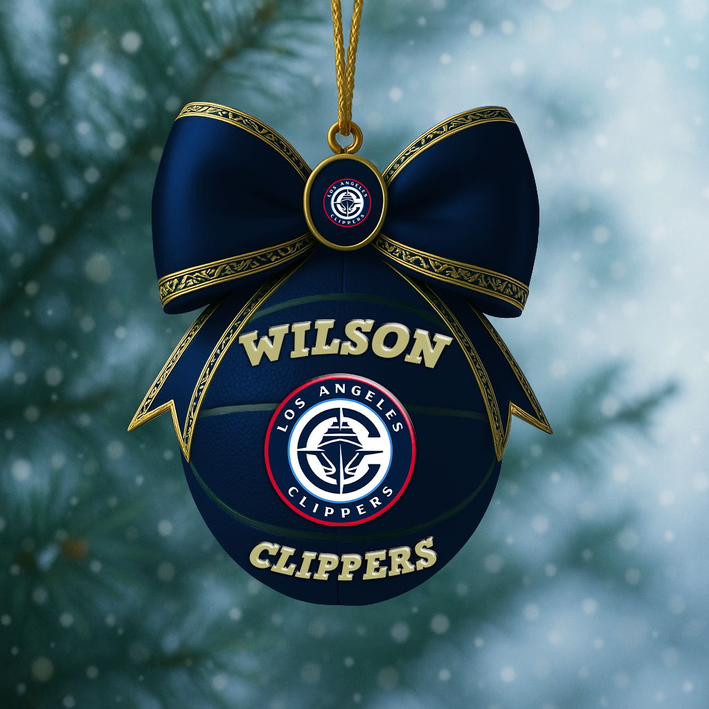 LAC x NBA Premium Ornament DDT  CTND