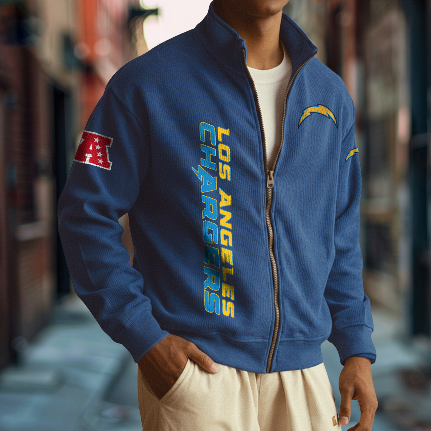 LAC x NFL Corduroy Zip-Up Jacket DatND DVT