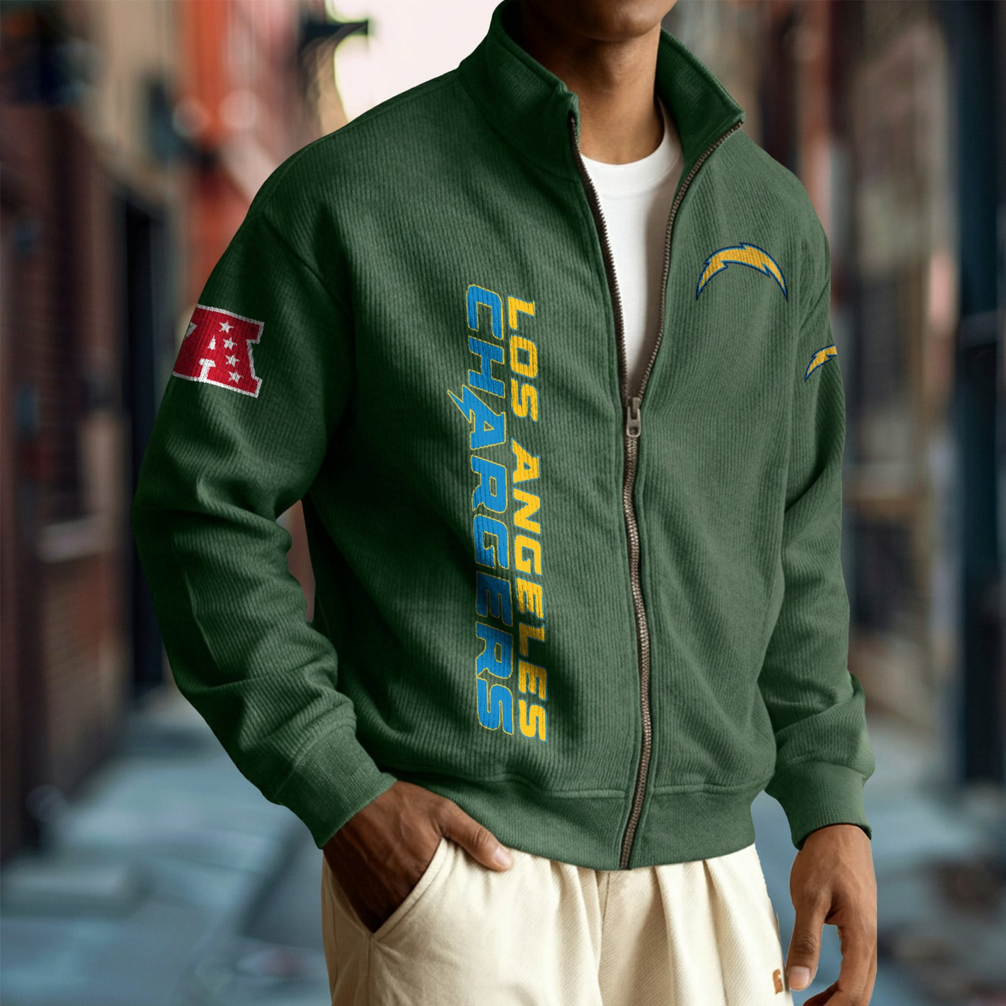 LAC x NFL Corduroy Zip-Up Jacket DatND DVT