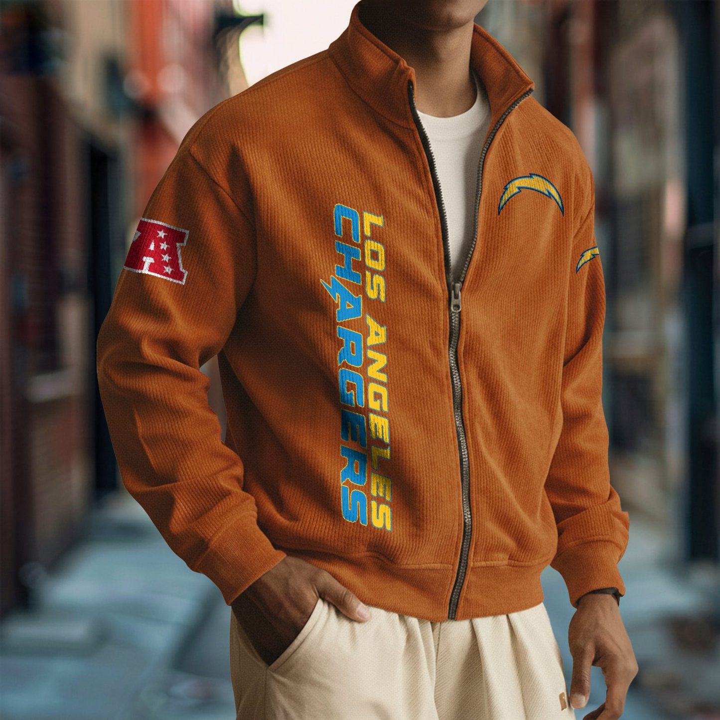 LAC x NFL Corduroy Zip-Up Jacket DatND DVT
