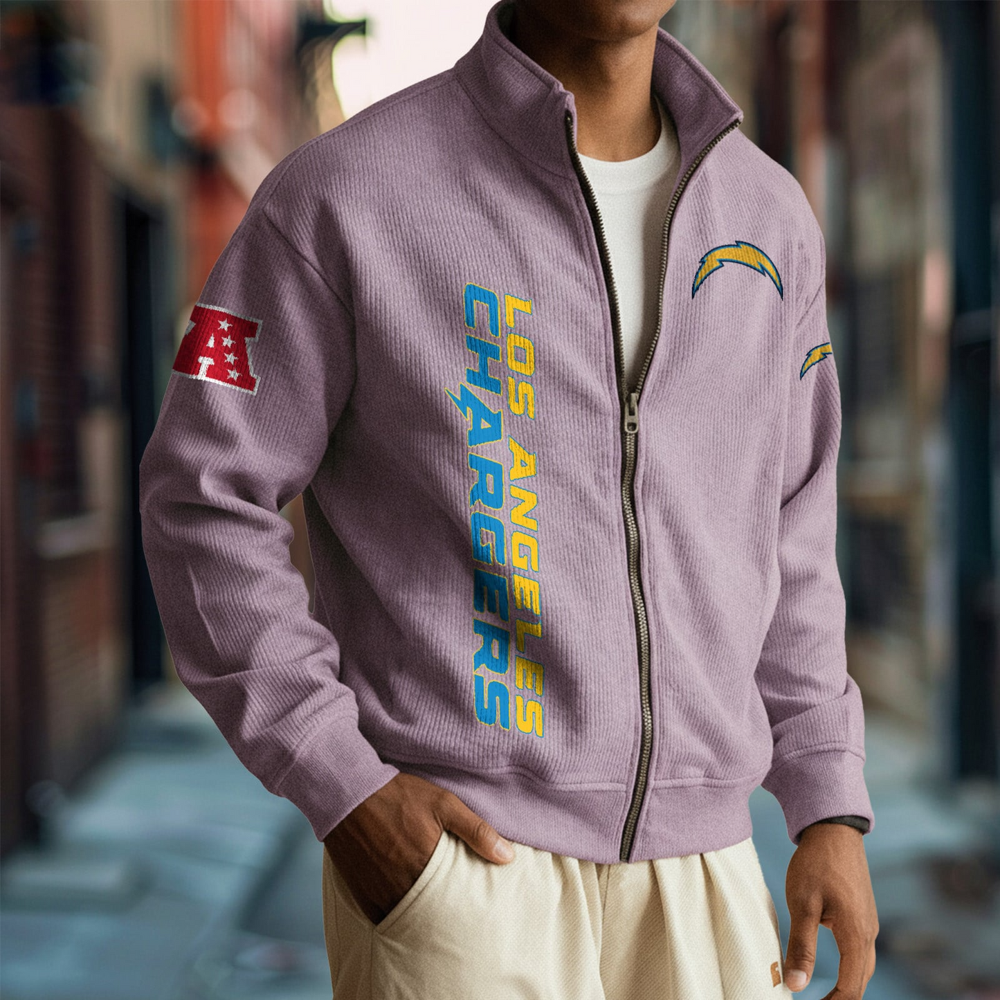 LAC x NFL Corduroy Zip-Up Jacket DatND DVT