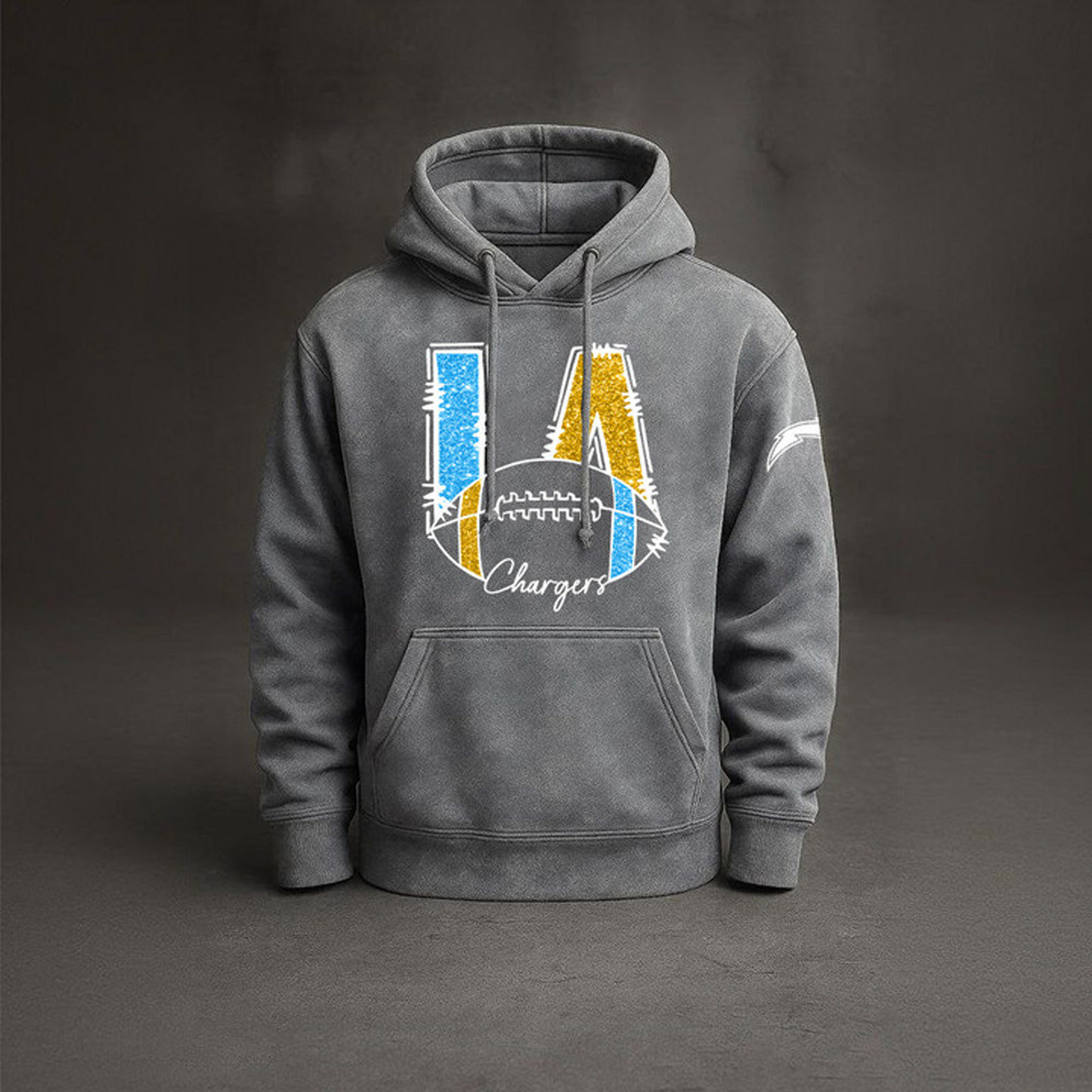 LAC x NFL Embossed Hoodie DatND THUONGNH
