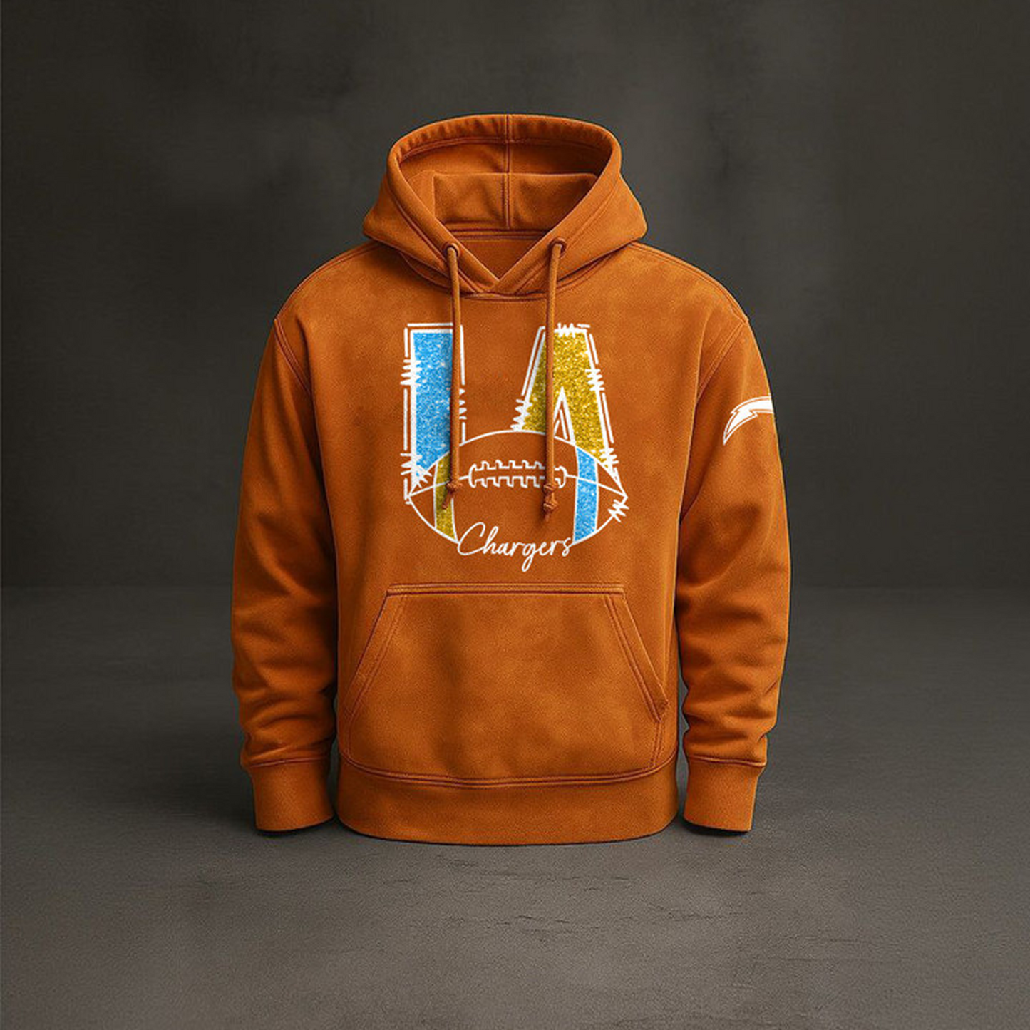 LAC x NFL Embossed Hoodie DatND THUONGNH