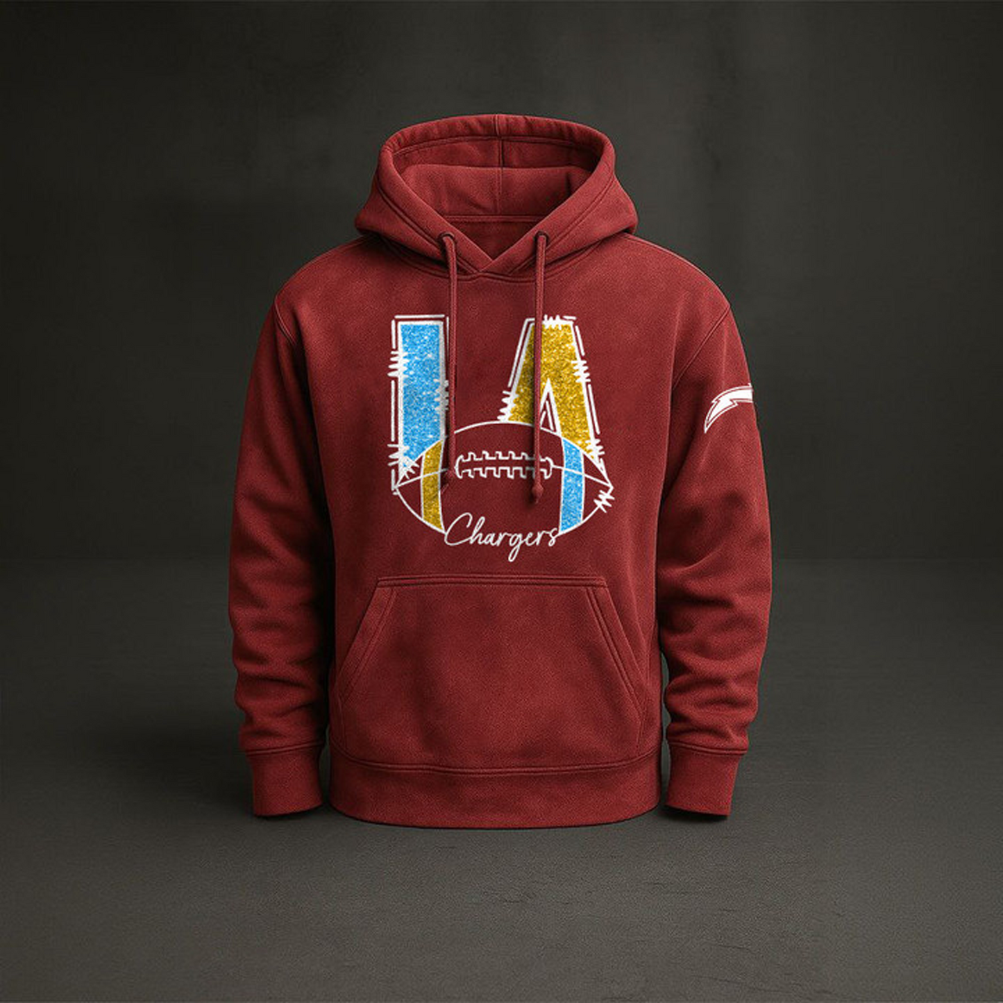 LAC x NFL Embossed Hoodie DatND THUONGNH