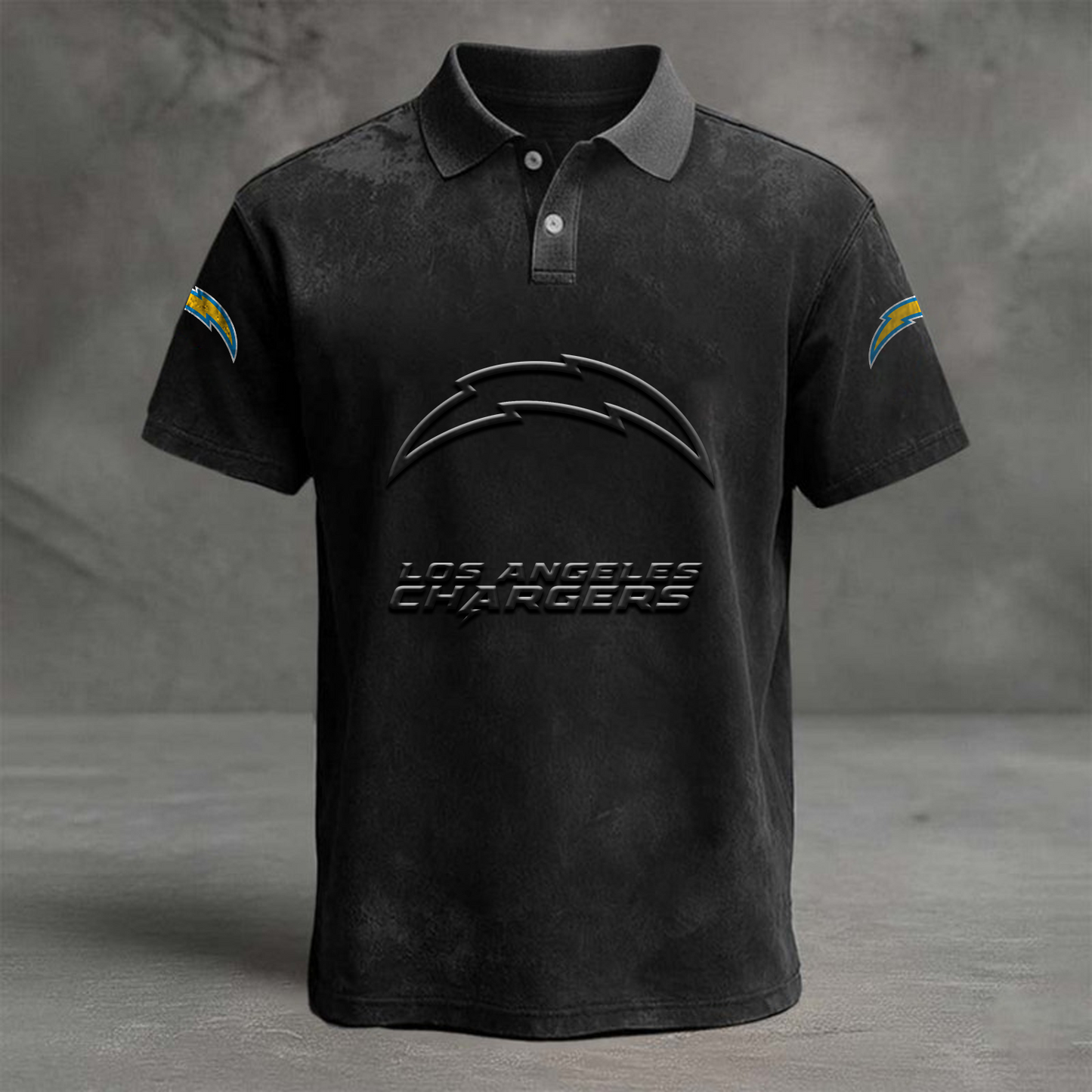 LAC x NFL Embossed Polo Shirt DATND TANTD
