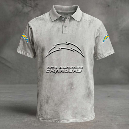 LAC x NFL Embossed Polo Shirt DATND TANTD