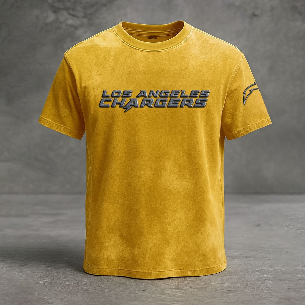 LAC x NFL Embossed Tshirt DATND TANTD